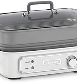 Cuisinart GR-MC3CB Stack5 Multifunctional Grill with Glass Lid 2