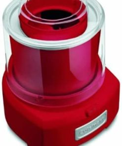 Cuisinart 1.5 Quart Ice Cream Maker Machine Ready in 20 Minutes Red 2