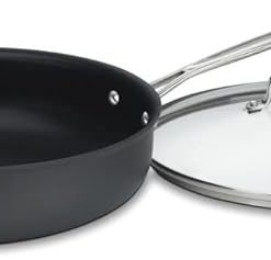 Cuisinart 12 Inch Deep Fry Pan with Cover Chef’s Classic Nonstick 2