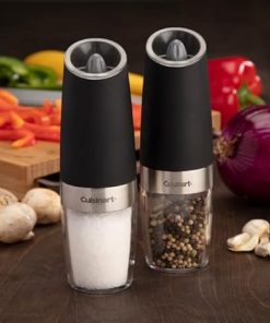 Cuisinart Gravity Salt and Pepper Mill with Blue LED Light 2/3 Cup 2