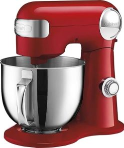 Cuisinart 5.5-Quart Stand Mixer Ruby Red with Oven Mitts and Warranty 2