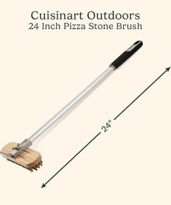 Cuisinart 24 Inch Pizza Stone Brush with Rotating Head and Handle 2