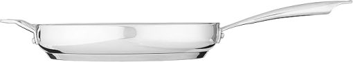 Cuisinart 12 Inch Professional Stainless Steel Skillet with Helper - Image 2