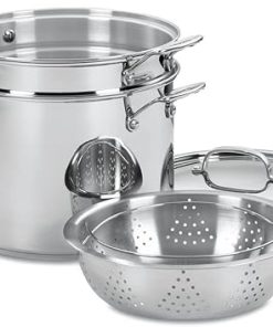 Cuisinart 12 Quart Cookware Set and 14 Inch Stir Fry Pan Bundle 2