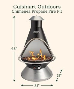 Cuisinart 40000 BTU Propane Fire Pit with Adjustable Heat and Safety 2