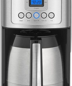 Cuisinart 12 Cup Programmable Coffee Maker and Black 4-Slice Toaster 2