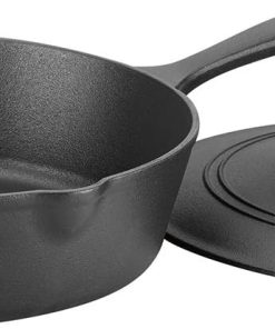 Cuisinart CHEF’S CLASSIC Cast Iron 12 Inch Chicken Fryer with Handle 2