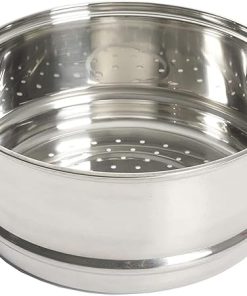 Oster Sangerfield 3 Quart Stainless Steel Dutch Oven with Steamer Basket 2