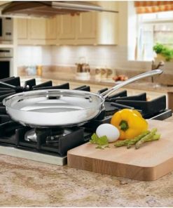 Cuisinart 10 Inch Open Skillet with Stainless Steel Contour Design 2