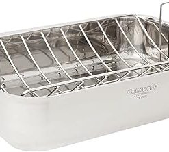 Cuisinart Roaster 16 Inch Chef’s Classic Lasagna Pan with Rack 2