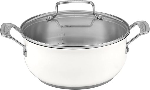 Cuisinart MW893545 4.5 Qt Dutch Oven with Lid for Cooking - Image 2