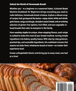 Cuisinart Bread Machine Cookbook for Beginners with Easy Baking Recipes 2