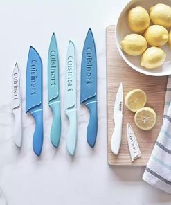 Cuisinart 12-Piece Kitchen Knife Set with Blade Guards Nautical Theme 2