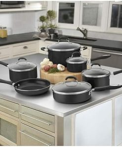 Cuisinart 11-Piece Nonstick Cookware Set with Easy Grip Handles 2