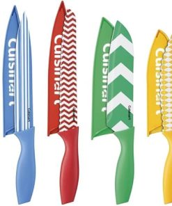 Cuisinart 12-Piece Multicolored Knife Set with Blade Guards 2