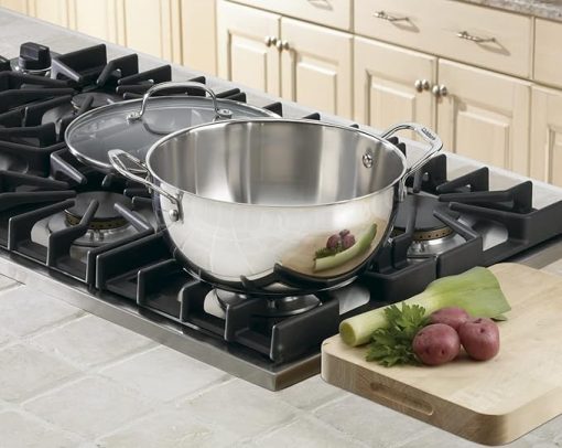 Cuisinart 755-26GD 5.5 Quart Multi-Purpose Stainless Cookware Pan - Image 2