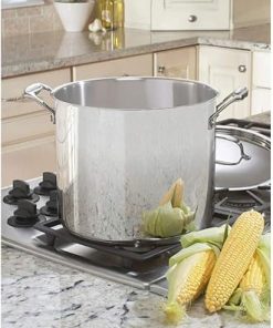 Cuisinart 12 Quart Stockpot with Lid Chef’s Classic Collection Silver 2