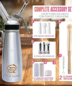 Professional 500 ml Whipped Cream Dispenser with Silicone Grip 2