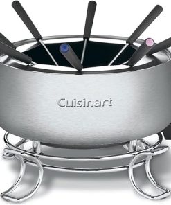 Cuisinart 3 Quart Fondue Pot for Chocolate Cheese and Oil Cooking 2