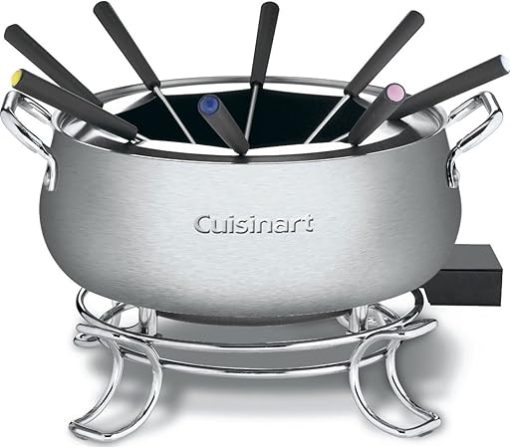 Cuisinart 3 Quart Fondue Pot for Chocolate Cheese and Oil Cooking - Image 2