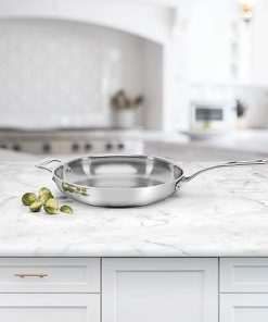 Cuisinart 12-Inch Stainless Steel Fry Pan with Helper Handle CC522-30H 2