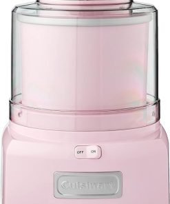 Cuisinart Ice Cream Maker 1.5 Quart Pink for Frozen Yogurt and Sorbet 2