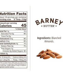 Barney Butter Unsweetened Powdered Almond Butter 8 Ounce Jar 2