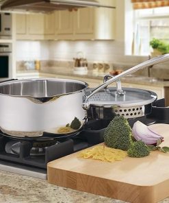 Cuisinart 419-18P 2 Quart Stainless Steel Pour Saucepan with Cover 2