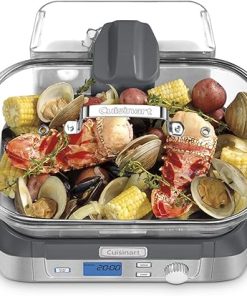 Cuisinart STM-1000 Digital Glass Steamer with Stainless Steel Design 2