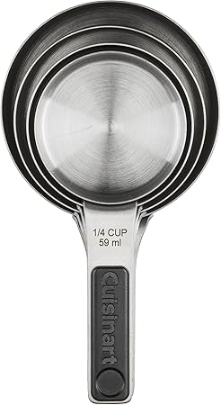 Cuisinart Set of 4 Magnetic Measuring Cups CTG004MMC for Home Use 2