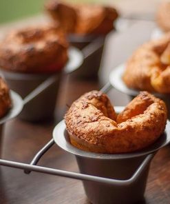 Fox Run Nonstick Yorkshire Pudding Pan 6 Cup Grey Quality Bakeware 2