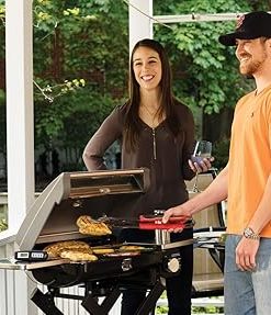 Cuisinart CGG-240 Roll-Away Gas Grill Stainless Steel 27.3 x 38 x 23.5 2