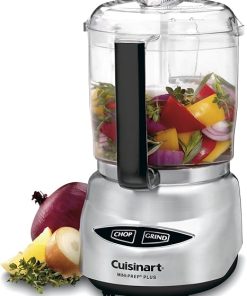 Cuisinart Mini Prep Plus 4 Cup Food Processor Brushed Stainless Steel 2