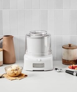 Cuisinart 1.5 Quart Ice Cream Maker Ready in 20 Minutes White 2