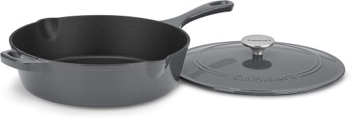 Cuisinart 12 Inch Dark Grey Chicken Fryer for Delicious Meals - Image 2
