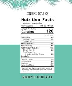 Little Palm Coconut Water Natural Hydration No Sugar Added 12-Pack 2