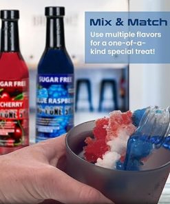 Sugar Free Sno Cone Syrup 12 Pack 12.7oz Bottles for Summer Fun 2