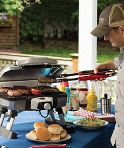 Cuisinart 3-Piece Grilling Tool Set with Grill Glove Red 2