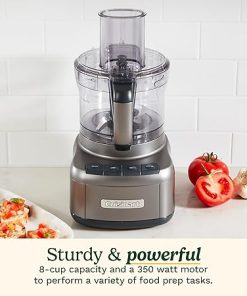 Cuisinart 8 Cup Food Processor with 350 Watt Motor in Gunmetal 2