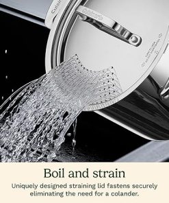 Cuisinart 766S-22 6 Quart Stainless Steel Pasta Pot with Strainer 2