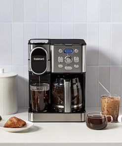 Cuisinart 12-Cup Coffee Maker with Glass Carafe and Single Server 2