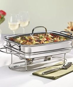 Cuisinart 12 Inch 5 Quart Stainless Buffet Server Classic Entertaining 2