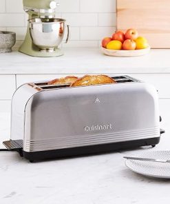 Cuisinart 2-Slice Stainless Steel Long Slot Toaster CPT-2500 2