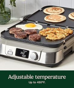 Cuisinart GR-5BP1 Electric Griddler with 5-in-1 Functions and LCD Display 2