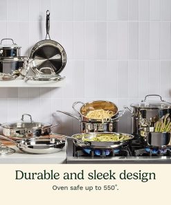 Cuisinart 17 Piece Cookware Set Chef Classic Steel Collection 77-17N 2