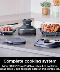 Ninja Crispi 4-in-1 Portable Glass Air Fryer Cooking System 1500W 2