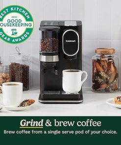 Cuisinart Single Serve Coffee Maker with Grinder and 48-Ounce Reservoir 2