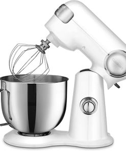Cuisinart 12 Speed Stand Mixer 5.5 Quart Stainless Steel Bowl White 2