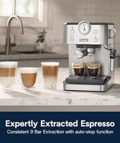 De’Longhi Linea Classic Espresso Machine with Milk Frother 2