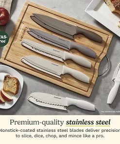 Cuisinart 12-Piece Kitchen Knife Set with Ergonomic Handles and Covers 2